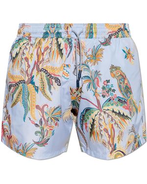 Etro Swim Shorts - Blue