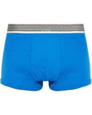 Versace Cotton Boxers - Blue