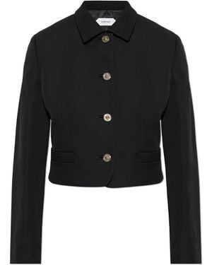 Versace Wool Blazer - Black