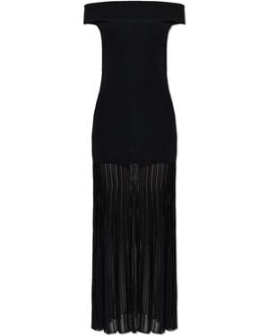 MICHAEL Michael Kors Dress With A Pleated Skirt - Black