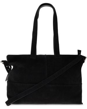 AllSaints Suede Bag 'Cassius' - Black