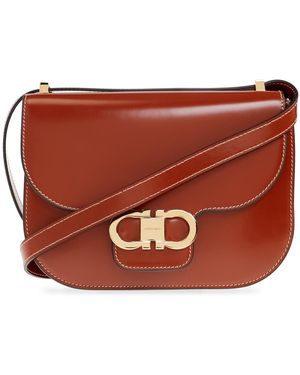 Ferragamo Leather Handbag - Brown