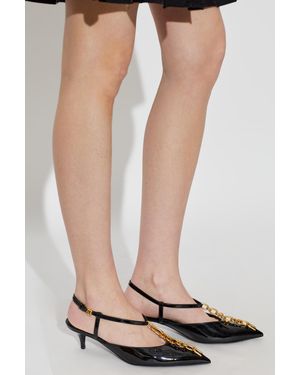 Balmain Heeled Shoes 'Sync' - White