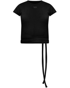 DIESEL Top 'T-Bunny-Tail-S1' - Black