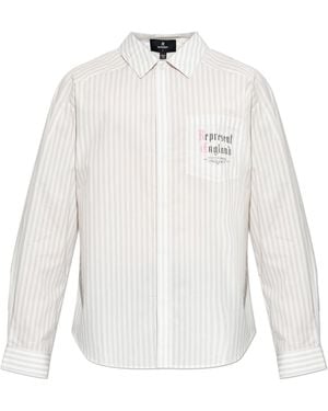 Represent Shirt With Stripe Pattern - White