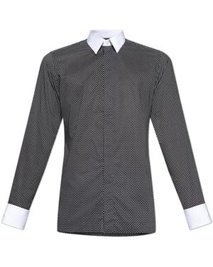 Tom Ford Patterned Shirt - Grey
