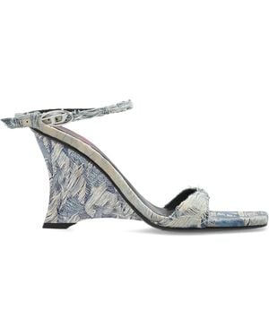 DIESEL Wedge Shoes "D-Amber" - White