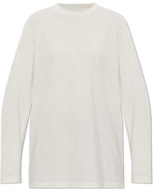 Y-3 T-Shirt With Logo - White