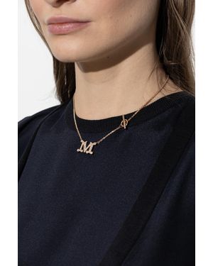 Max Mara "Stilla" Necklace - Black