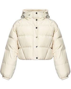 Perfect Moment Down Jacket With Hood - Natural