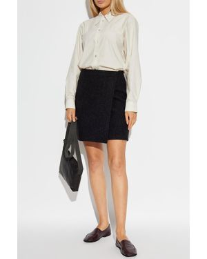 Lemaire Cotton Shirt - Black