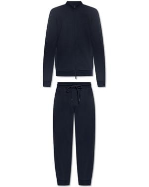 Emporio Armani Tracksuit Set: Sweatshirt And Trousers - Blue