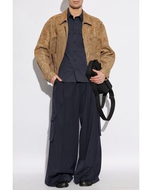Tom Ford Shirt With Pockets - Blue