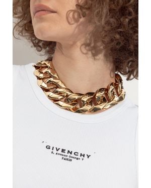 Givenchy Brass Necklace - Gray