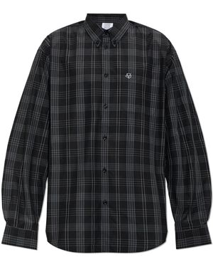 Vetements Checked Shirt - Black