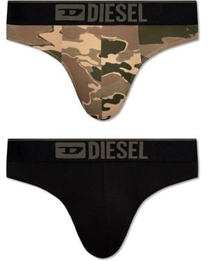 DIESEL 'umbr-stringtwopack' Thing 2-pack, - Black