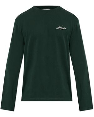 Acne Studios Long-Sleeve T-Shirt - Green