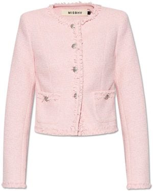 MISBHV Tweed Jacket - Pink