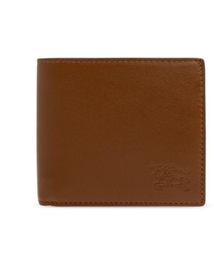 Burberry Leather Wallet - Brown