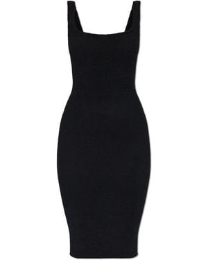 Hunza G Strappy Dress - Black