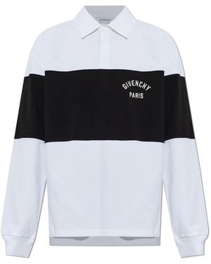 Givenchy Logo Polo Shirt - Black