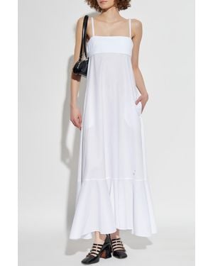 Moschino Strappy Dress - White