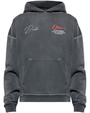 Duke & Dexter Sweatshirt With Logo - Grey