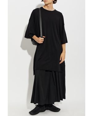 Yohji Yamamoto 'Oversize' T-Shirt - Black