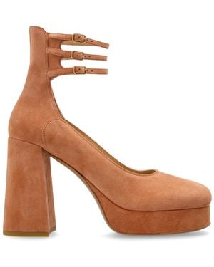 Chloé 'Loti' Heeled Shoes - White