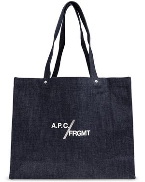 A.P.C. Bag 'Je Sors Ce Soir' - Blue