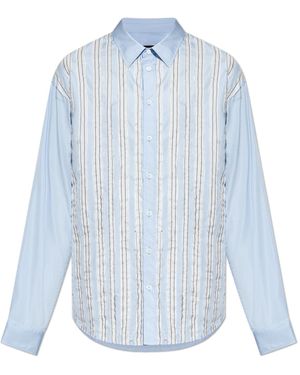 DSquared² Striped Pattern Shirt - Blue