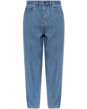 Emporio Armani Jeans With Slightly Tapered Legs - Blue