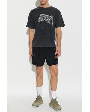 Satisfy Logo T-Shirt - Black