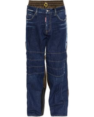 DSquared² 'Hybrid Track' Jeans - Blue