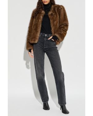 Stand Studio 'Sadie' Faux Fur - Brown