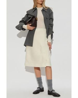 Jil Sander Wool Shirt - Gray
