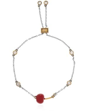 Marc Jacobs Bracelet With A Charm - Metallic