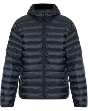 Canada Goose Down Jacket With Hood - Blue