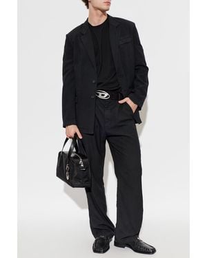 DIESEL Wool Blazer 'J-Creed-Aecb' - Black