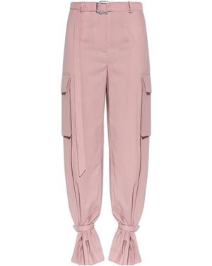 The Attico Cargo Trousers - Pink