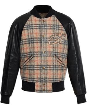 Burberry 'Rosewell' Bomber Jacket - Brown