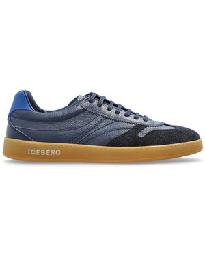 Iceberg Sports Shoes With Logo - Blue