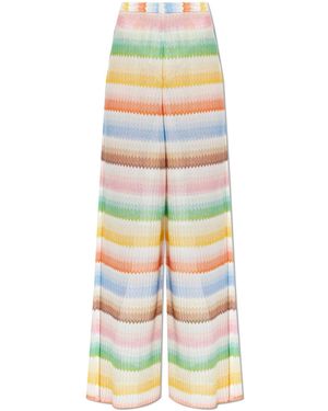 Missoni Wide-Leg Trousers - White