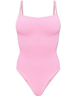 Hunza G One-Piece Swimsuit "Pamela" - Pink