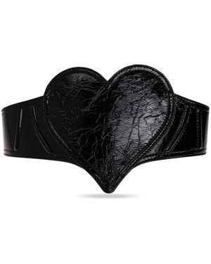 Vivienne Westwood Leather Belt - Black