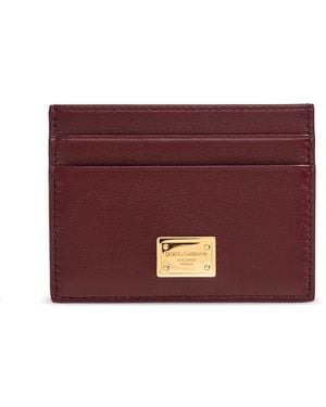 Dolce & Gabbana Card Case With App - Purple