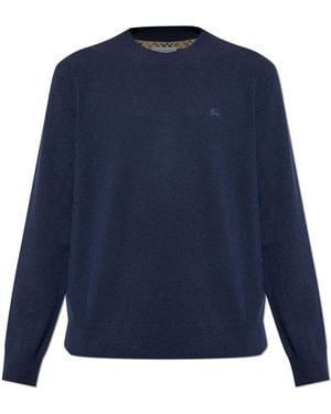 Burberry Cashmere Jumper - Blue
