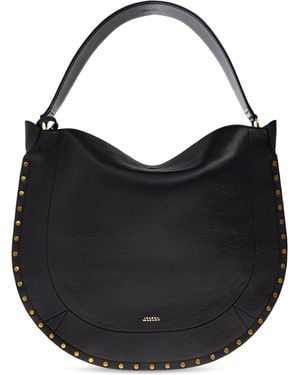 Isabel Marant "Oskan" Shopper Bag - Black