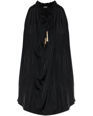 Balmain Oversized Top - Black