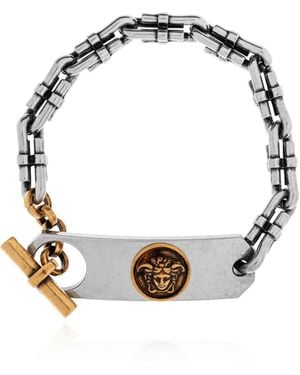 Versace Bracelet With Medusa Head - Metallic